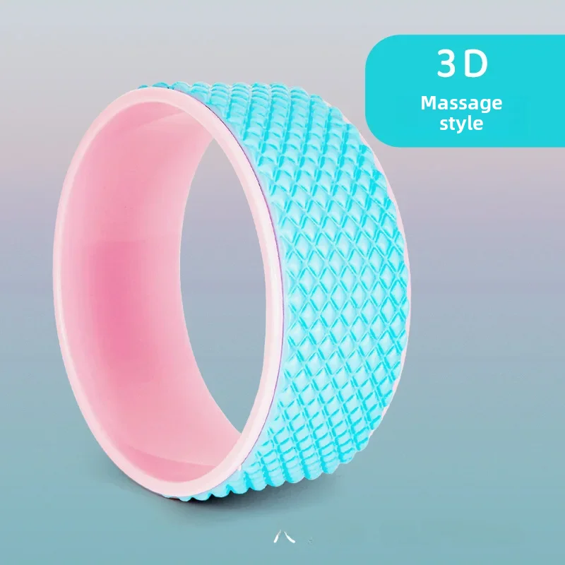 Yoga wheel grid [blue]]