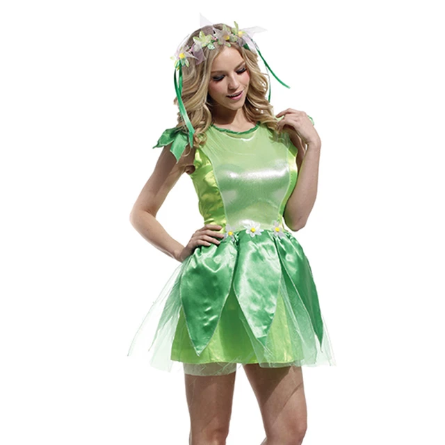 Daydream Fairy Pixie Fantasy Fairies Fancy Dress Up Halloween Sexy Adult  Costume - Parties Plus