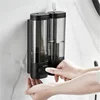 1/2/3Head Wall Mounted Bathroom Kitchen Liquid Soap Dispenser Household Shower Gel Container Hotel Supplies Bathroom Accessories 4