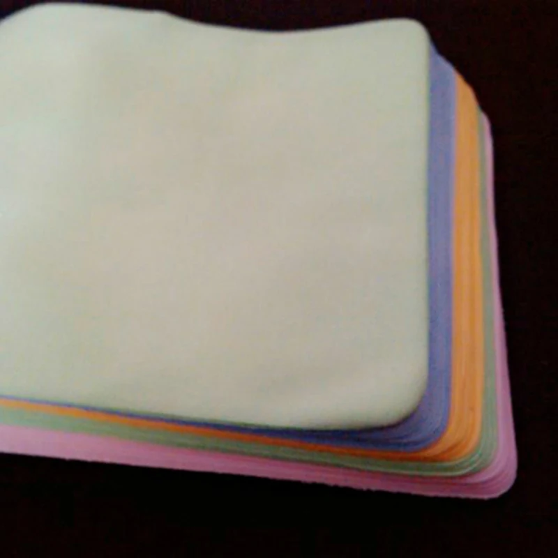 Microfiber Suede Lens Cloth Cleaning Glasses Camera Phone Computer 10Pcs/20pcs 17*14.5cm