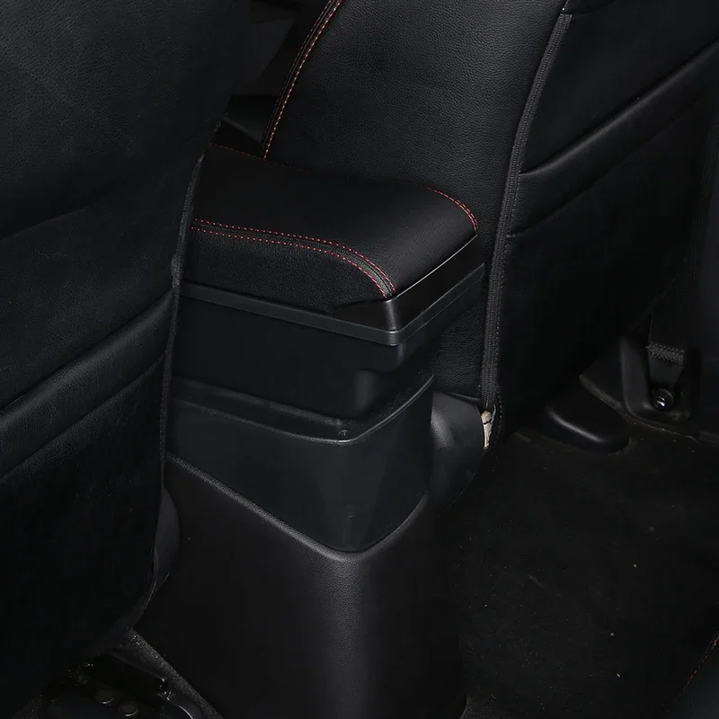 Skoda Fabia 2세대 2 특수 자동차 팔걸이 수정된 센터 콘솔 2008-2014 곡선형 이중층 보관 액세서리