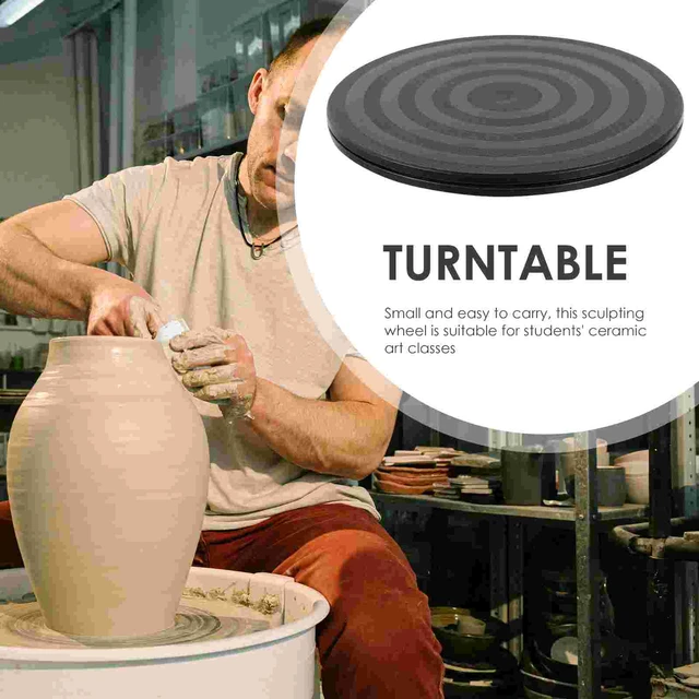 Banding Wheel for Pottery Revolving Manual Heavy Duty Cake