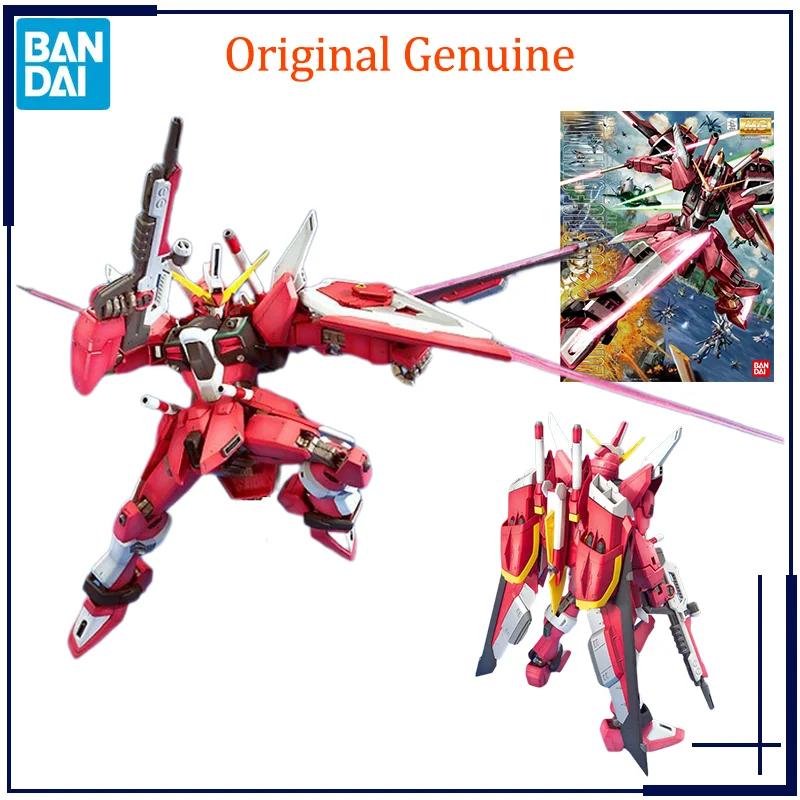 Originale Genuino Bandai Anime Infinite Justice Gundam Mg 1/100 Modello Di Assemblaggio Giocattoli Action Figure Regalo Ornamenti Da Collezione Bambin