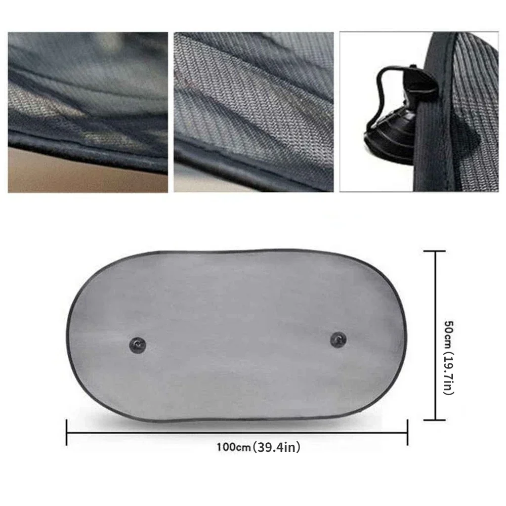 Portable Auto Supplies Car Sunshade Window Suction Cup Shade Curtain Styling Covers Visor