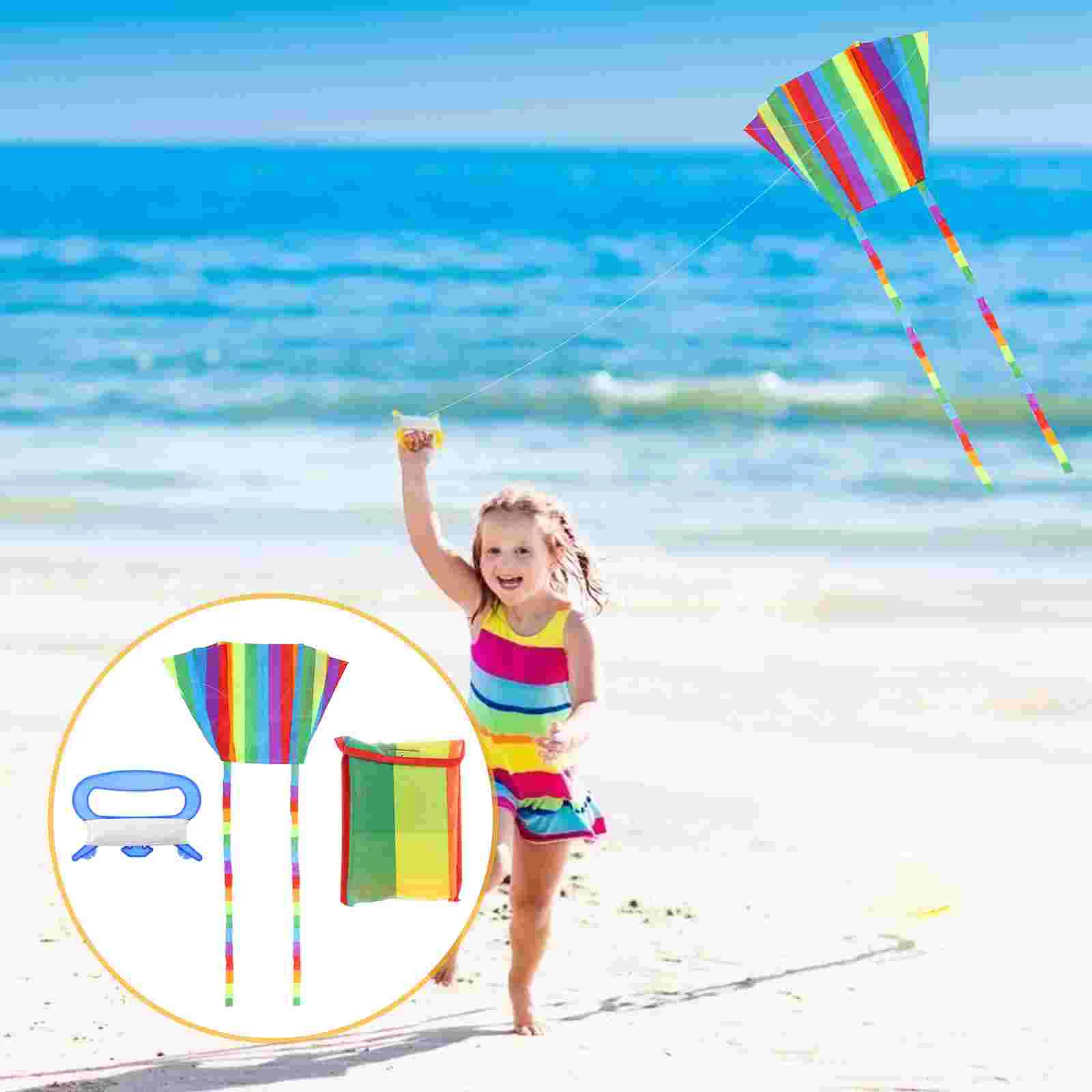

Kite Easy to Fly for Kids Long Tail Outdoor Toy Funny Childhood Kites Childrens Toys
