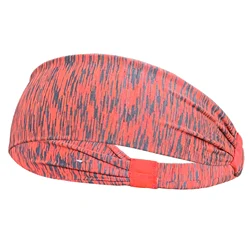 Sports Performance Sweat-Wicking Headbands - Unisex Soft Stretch Fitness Bands (Watermelon red)