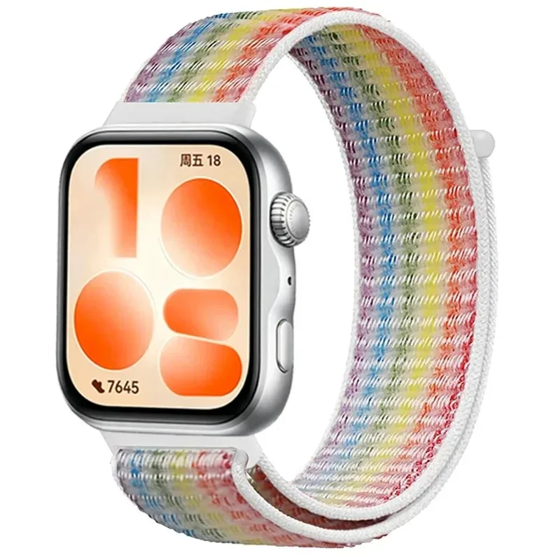 Premium Nylon Loop Strap - Braided, Comfortable, Breathable Band for Smartwatch