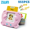 Montessori Education Flash Cards Machine Early Educational Learning English Electronic Audio Book Toy for Children Birthday Gift 1