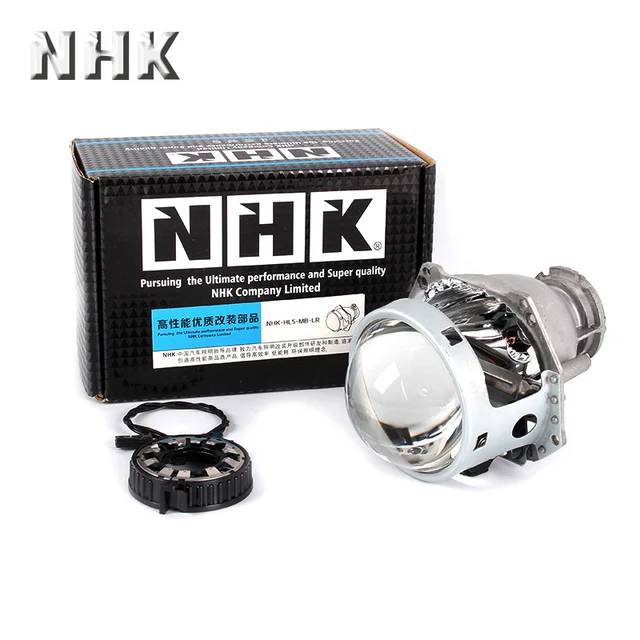 NHK H4 G5 D2S Clear Lens Bi Xenon Projector Replacement of H4 Auto