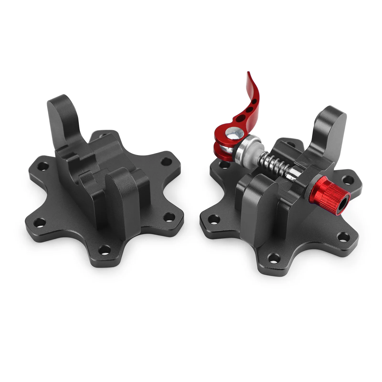 CNSPEED 알루미늄 합금 70MM Q1R 스티어링 휠 용 레이싱 게임용 Logitech 용 Thrustmaster 용 Simagic 용 퀵 릴리스