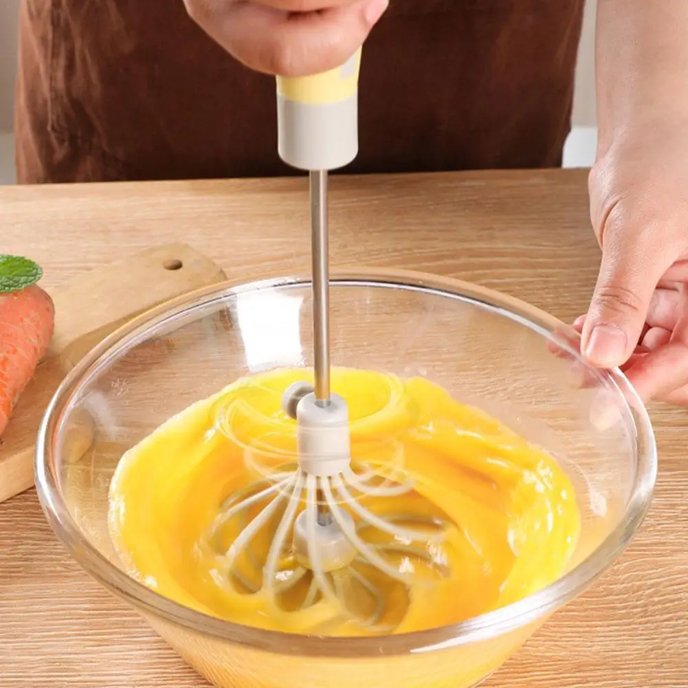 

Полуавтоматический взбиватель яиц венчик для взбивания молока из нержавеющей стали ручной миксер бытовые кухонные аксессуары инструменты для взбивания яиц