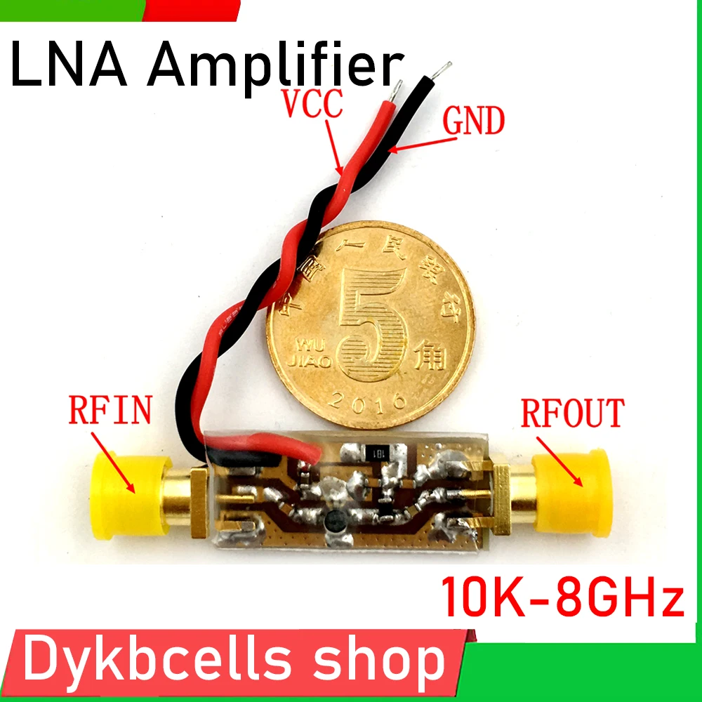 LNA-10kHz-8GHz-High-Gain-RF-Amplifier-Planar-Low-Noise-Module-25db-18db ...
