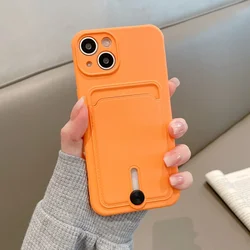 Premium Card Holder Phone Case with Camera Protection - Soft Cover - iPhoneXR(6.5