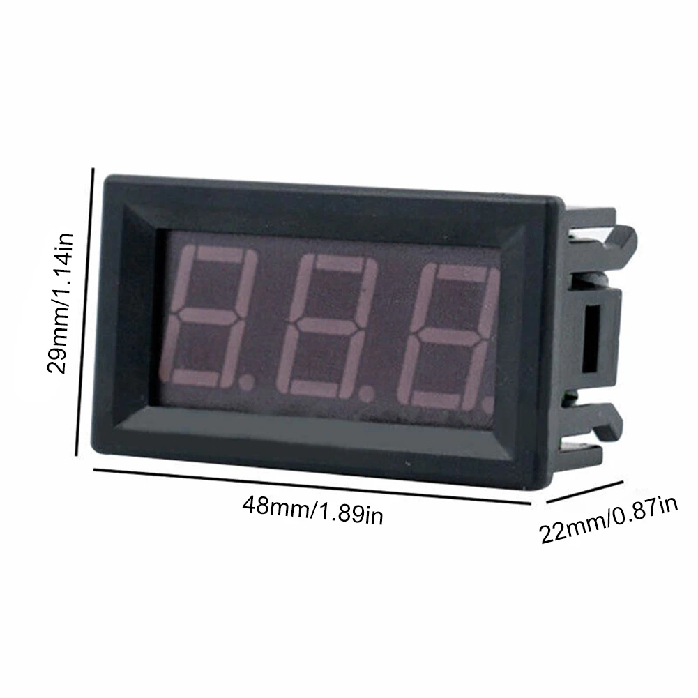 DC4.5V-30V Voltage Meter Waterproof 0.36/0.56 Inch Mini Voltage Tester Volt Instrument Tool for 6V 12V Electromobile Motorcycle digital voltmeter digital voltmeter thermometer