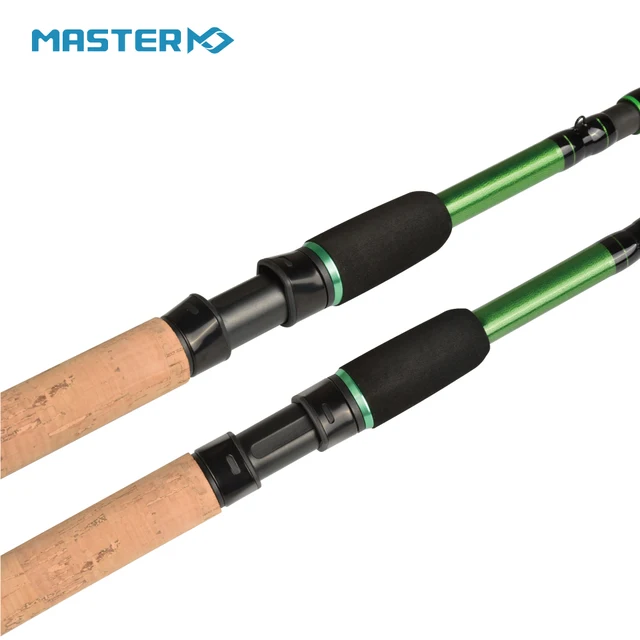 MASTER LOGIC Feeder Travel Fishing Spinning Rods 3 Tips 3.3m 40-150G Cork  Handle+EVA High Carbon Carp Perch Catfish Rod