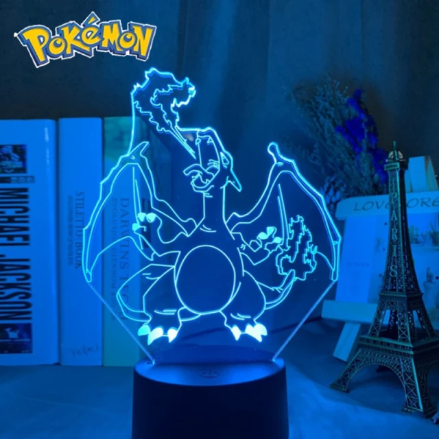 Acheter Pokemon Gengar Anime Figure mignon Lampara 3D Led