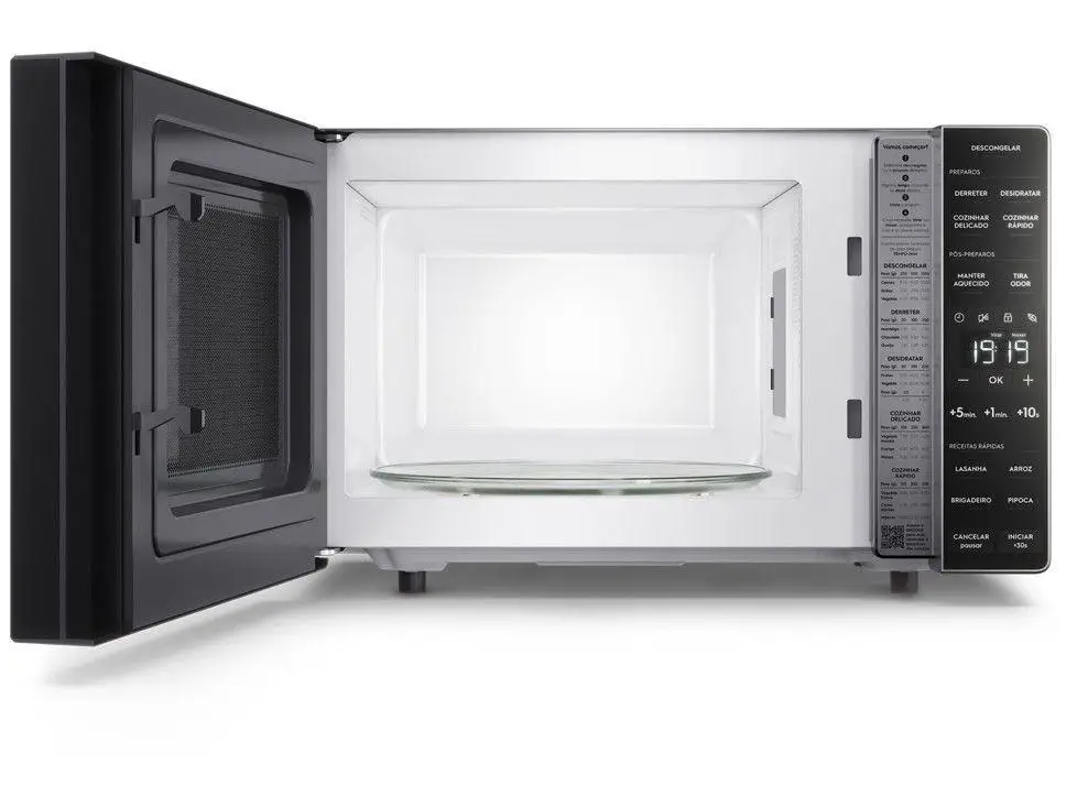 Micro-ondas Electrolux 23L Prata Efficient - 220V 6