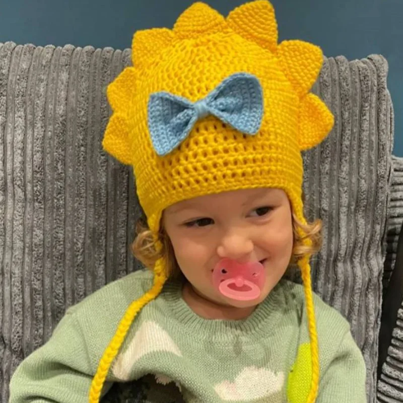 Regalo Doccia Fatto A Mano Soft Crochet Knit Photography Prop Yoda Hat Baby Costume Set Abbigliamento Carino Copri Pannolini Abiti Cartoon