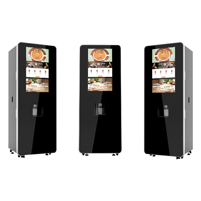 หน้าจอสัมผัสอัจฉริยะใช้งานโปรตีนเชค ตู้จําหน่ายเครื่องดื่มพลังงานเย็น - ซื้อตู้จําหน่ายโปรตีนเชค 1