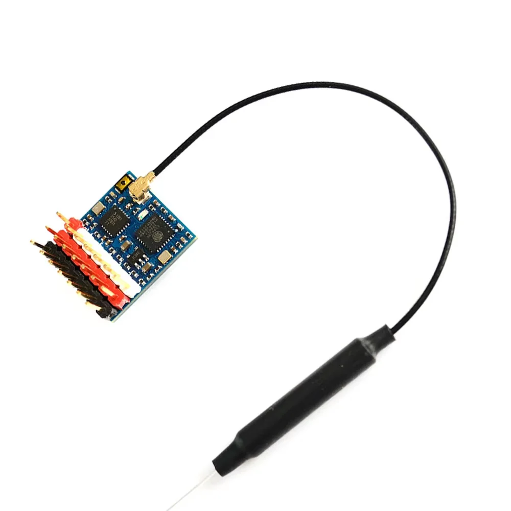 MATEK R24-P6 ELRS 2.4GHz Récepteur PWM 6 canaux avec VBat pour FPV Drone
