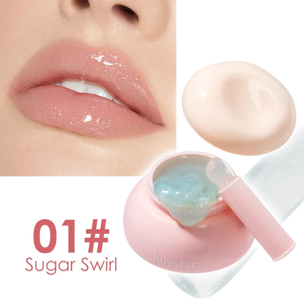 Hydraterende spiegelglans lipgloss en blush voor wangen set_voghion.com