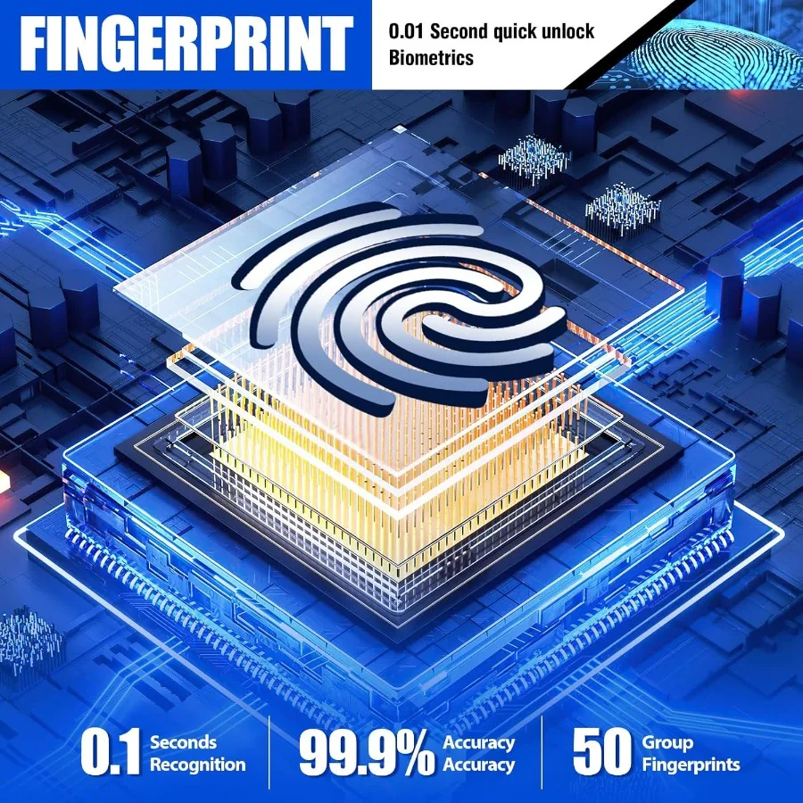 Biometric Fireproof Gun Safe 3