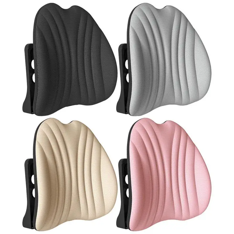 

Car Backrest Lumbar Support Cushion Memory Foam for Car Seat Universal Soft back Pillows for pain relief Super Comfort Cushions