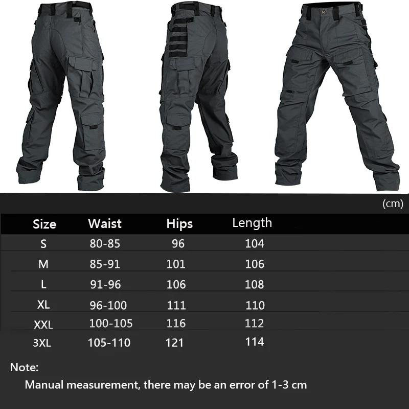 Intruder Tactical Pants Men Hunting Multi-pocket Secret Service Hiking Trousers Outdoor Wear-resistant Hunting Cargo Pant