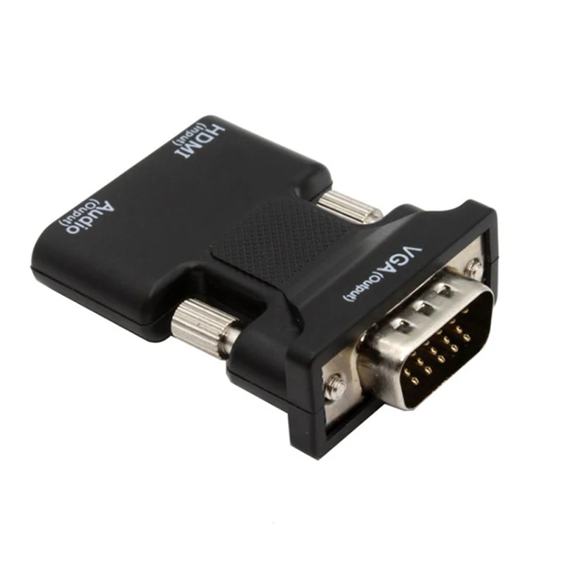 HDMI ȣȯ VGA , PC Ʈ TV ڽ Ϳ, 3.5mm  ̺ , HD 1080P VGA-HDMI ȣȯ 