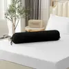 Solid Color Long Cylindrical Pillowcase Removable Washable Bedroom Neck Bolster Pillowslip Household Durable Pillow Case 3