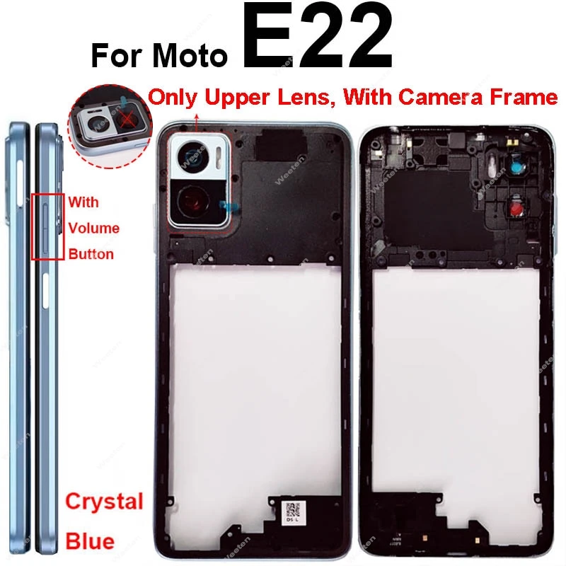 Enhanced Middle Frame Cover with Lens Frame Parts