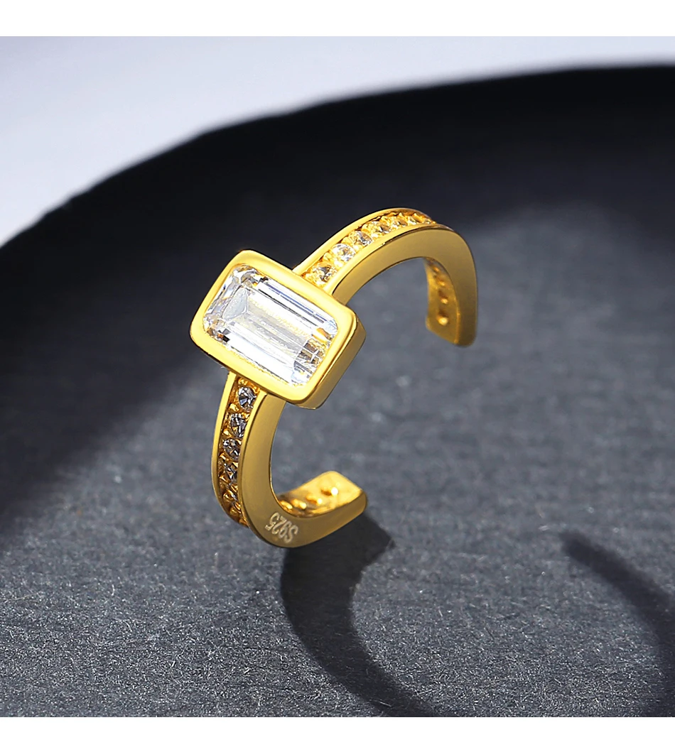 Mode Exquisite Stempel Gold Farbe 1PC Zirkonia Clip Auf Ohrringe für Frauen Ohr Manschette Ohne Piercing Mädchen Schmuck_voghion.com