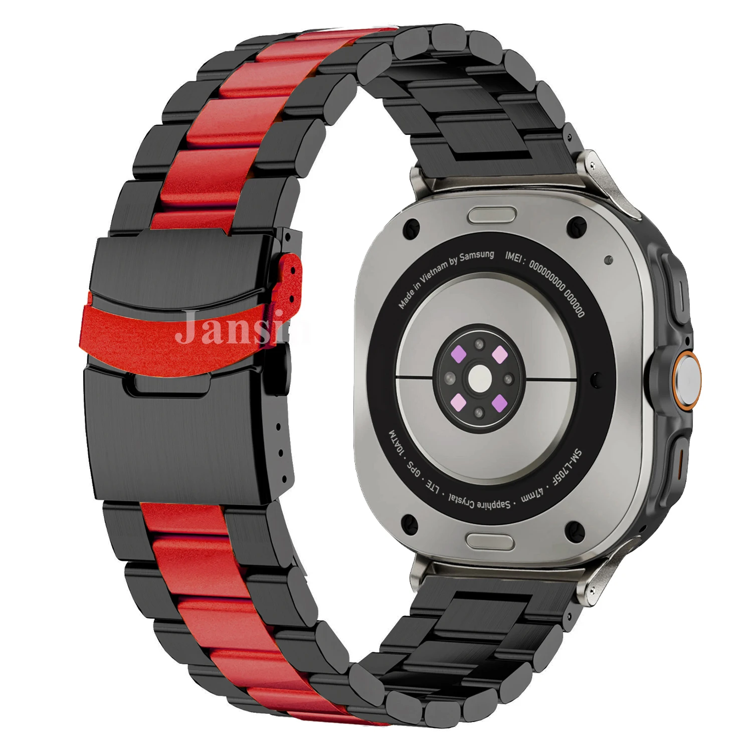 Luxury Men's Stainless Steel Bracelet - Metal Strap