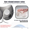 Massage Travel Pillow Heating Massage Neck Pillow U Shaped Memory Foam Neck Pillows Sleeping Airplane Pillow Cervical Healthcare 5