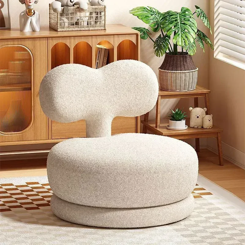 

Creative Cute Bench Sofa modern Footstool Living Room Decorative Furniture Plush Small Stool Ultra-light Soft Hallway Entrance