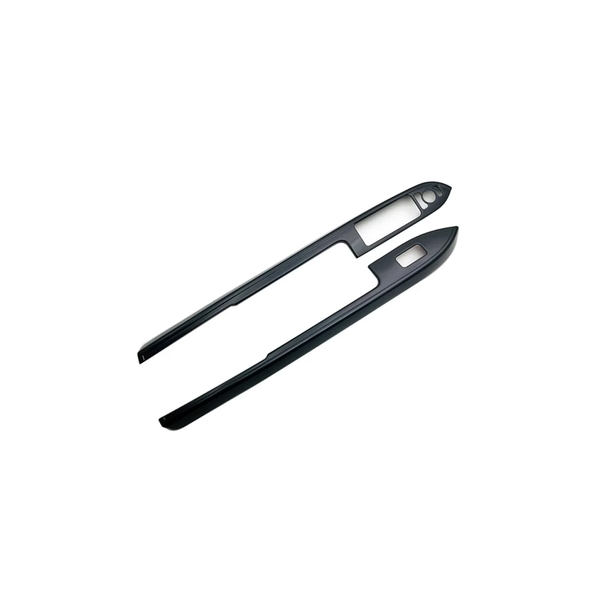

For Daihatsu Tanto 2022-2023 Car Window Glass Lift Switch Button Panel Cover Trim Sticker Bright Black Door Armrest RHD