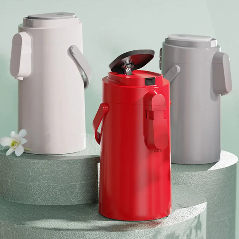 

Stainless Steel Thermos Pot Tea Coffee Water Bottl Specialty Thermos Pot Specialty Travel Pneumatic Type Termoslar Supplies