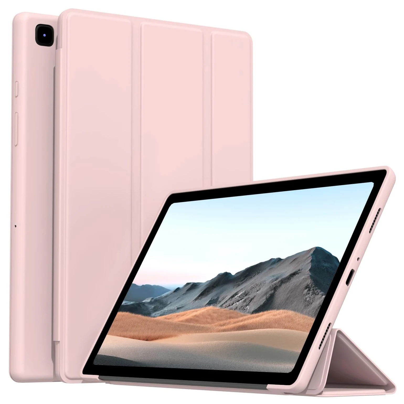 Magnetic Flip Smart Cover with Soft Silicone Stand