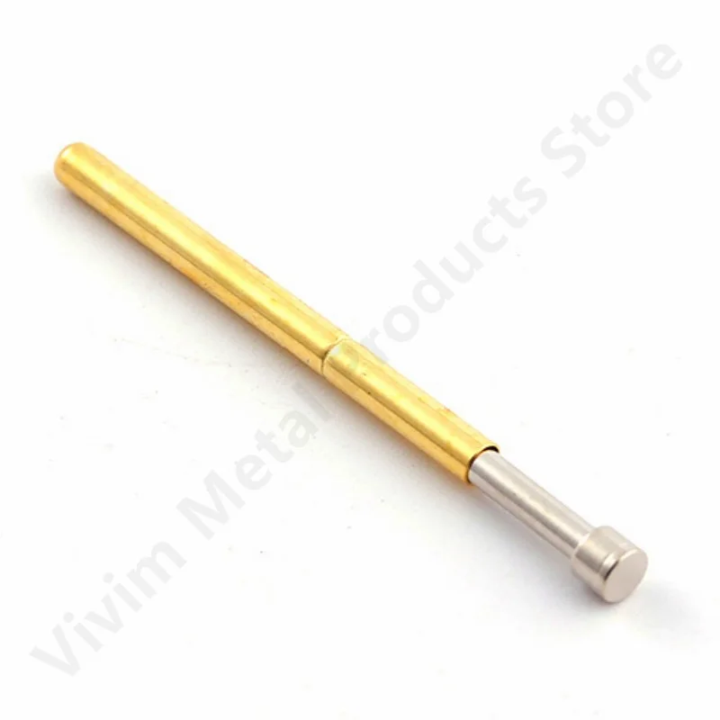 Uxcell P100J Spherical Tip Spring Loaded Test Probe Pins – 33mm Length, 100Pcs, For PCB Testing & Electronics - View #7