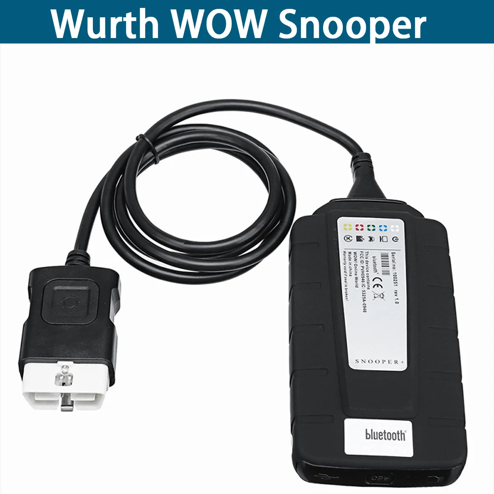 

Diagnostic Tool For Wow Snooper Delphis OBD2 Scanner Truck Car Keygen VD OBDII Bluetooth Multilanguage 2022 2021 2020 V5.008 R2