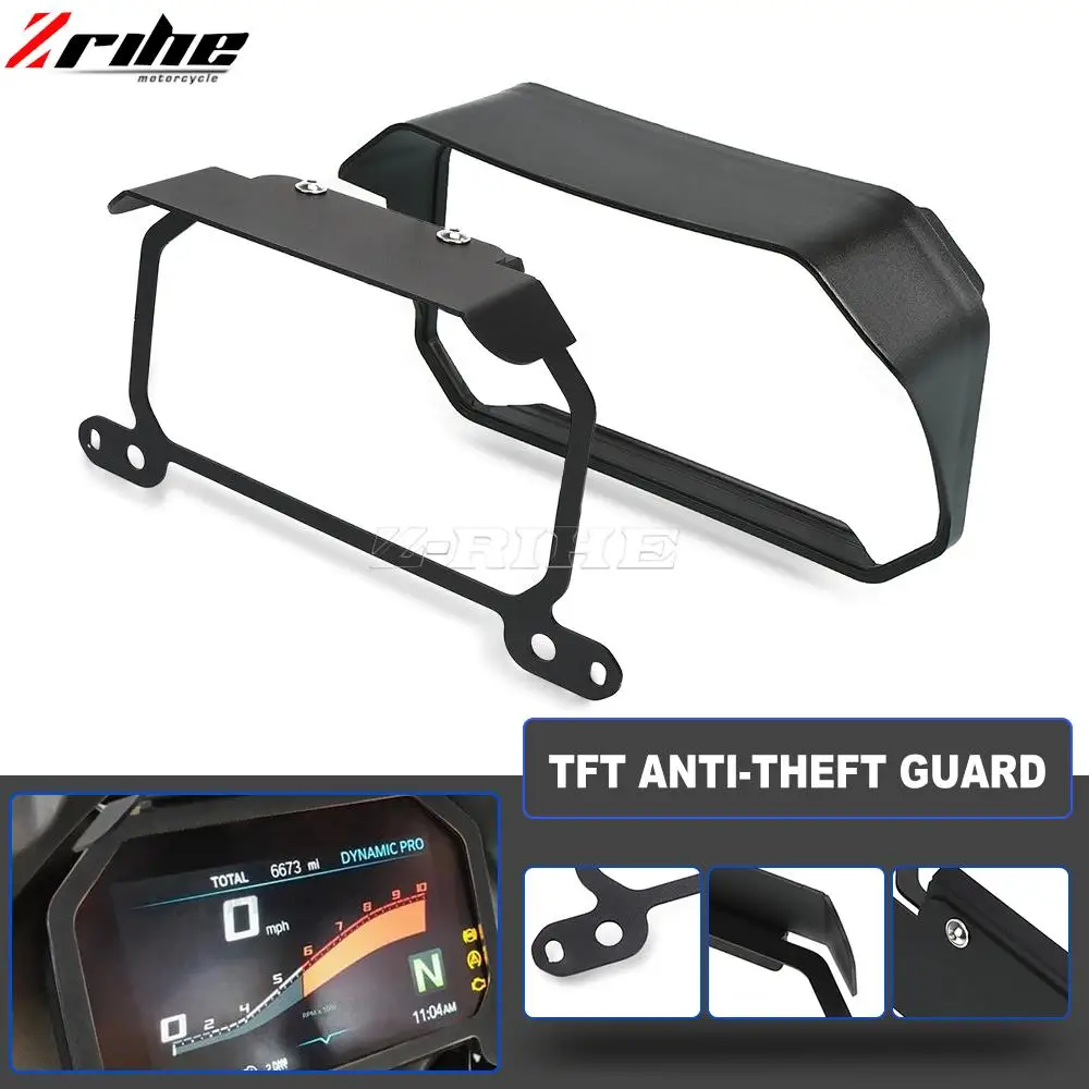 

R 1250 RS 2023 Motorcycle Glare Shield TFT anti-theft Guard with sun visor For BMW R1250RS 2019-2024 R1250 1250RS 2020 2021 2022