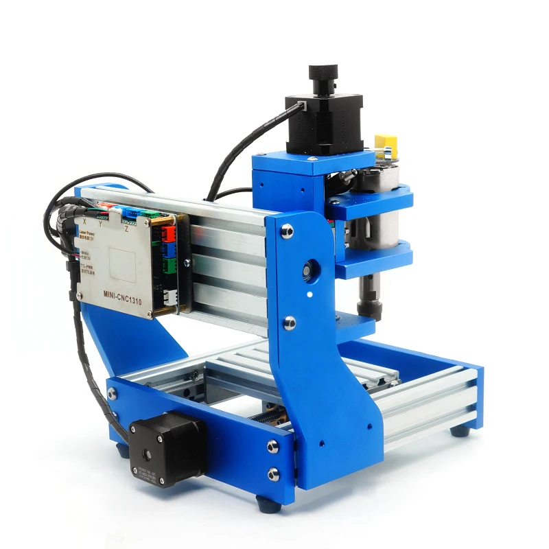 LY CNC Square Rail 1310 PRO Metal Frame Desktop Engraving Machine CNC Wood Router with Candle Control Optional Laser Engraving
