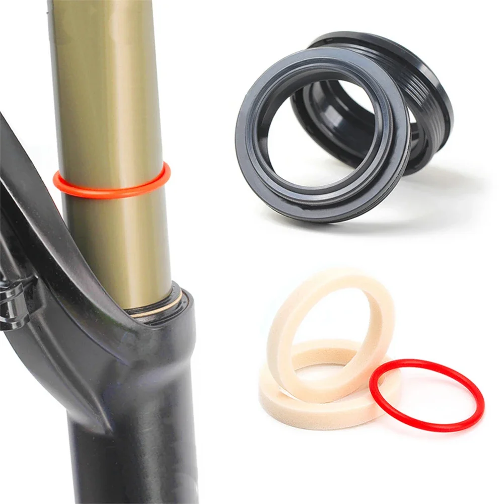 Joint Anti-poussière Fourche Vélo – Caoutchouc, Tailles 28,6/30/32/34 Mm