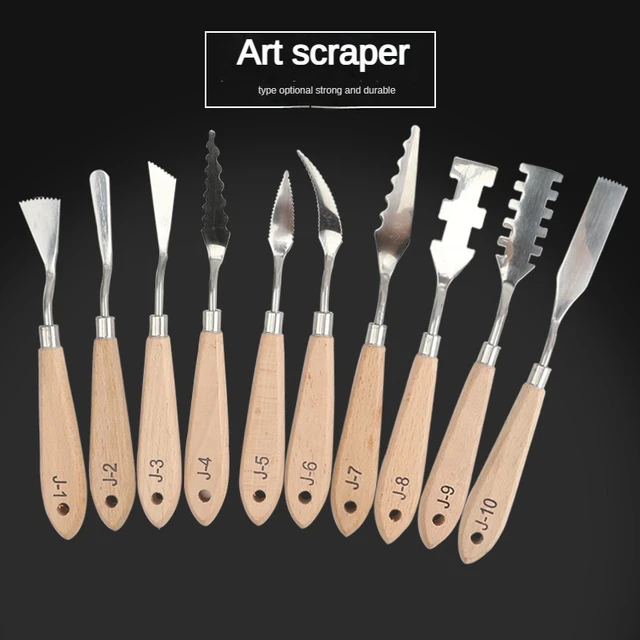 Painting Knife : Set of 9 - Palette & Painting Knives - Painting Tools -  Studio