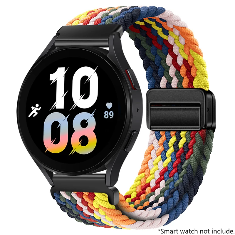 ตัวเลือกสินค้า สายรัดนาฬิกาไนลอน 22/20 มม. ปรับได้ ใช้ได้กับ Huawei Samsung หลายรุ่น