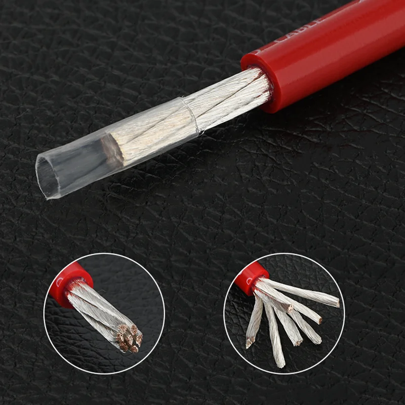 HiFi OCC Silver Plated Bulk Audio Cable DIY Machine Inner Line Power