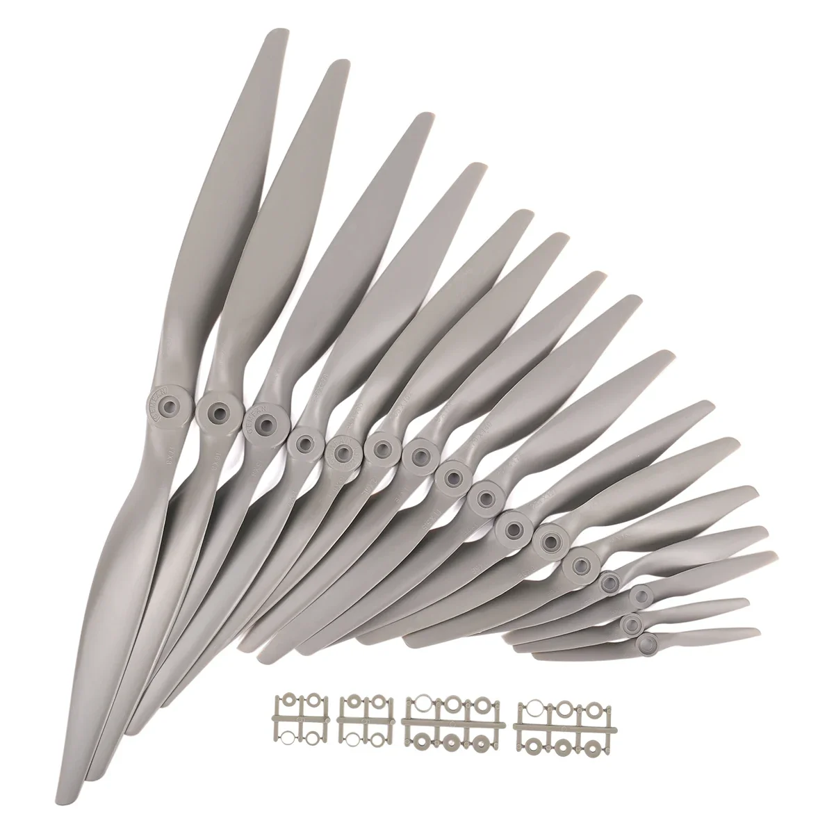 Hélice RC 16x8 kaki foncé - Moteur thermique avion