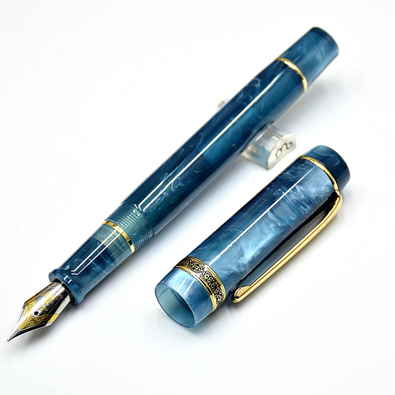 

2023 New Kaigelu 316+ Classic Fountain Pen Unique Acrylic Resin And EF/F Crafted Nib Office School Writing Ink Pens High Quality