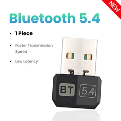 Enhanced Wireless USB Bluetooth Receiver Dongle (USB Adapter BT5.4)