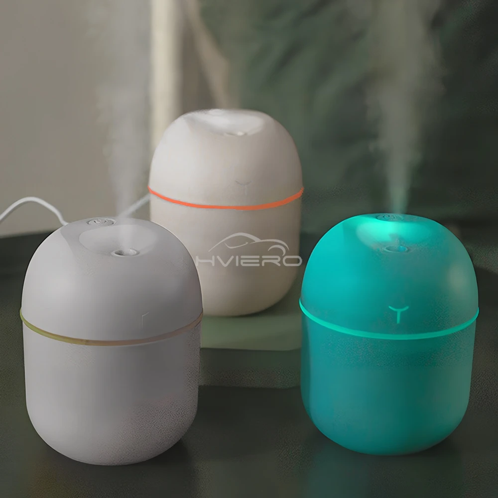 Air Humidifier Air Freshener Air Purifier Mini Ultrasonic Humidifier USB Charge Essential Oil Diffuser Car Purifier Aroma Anion Mist Maker
